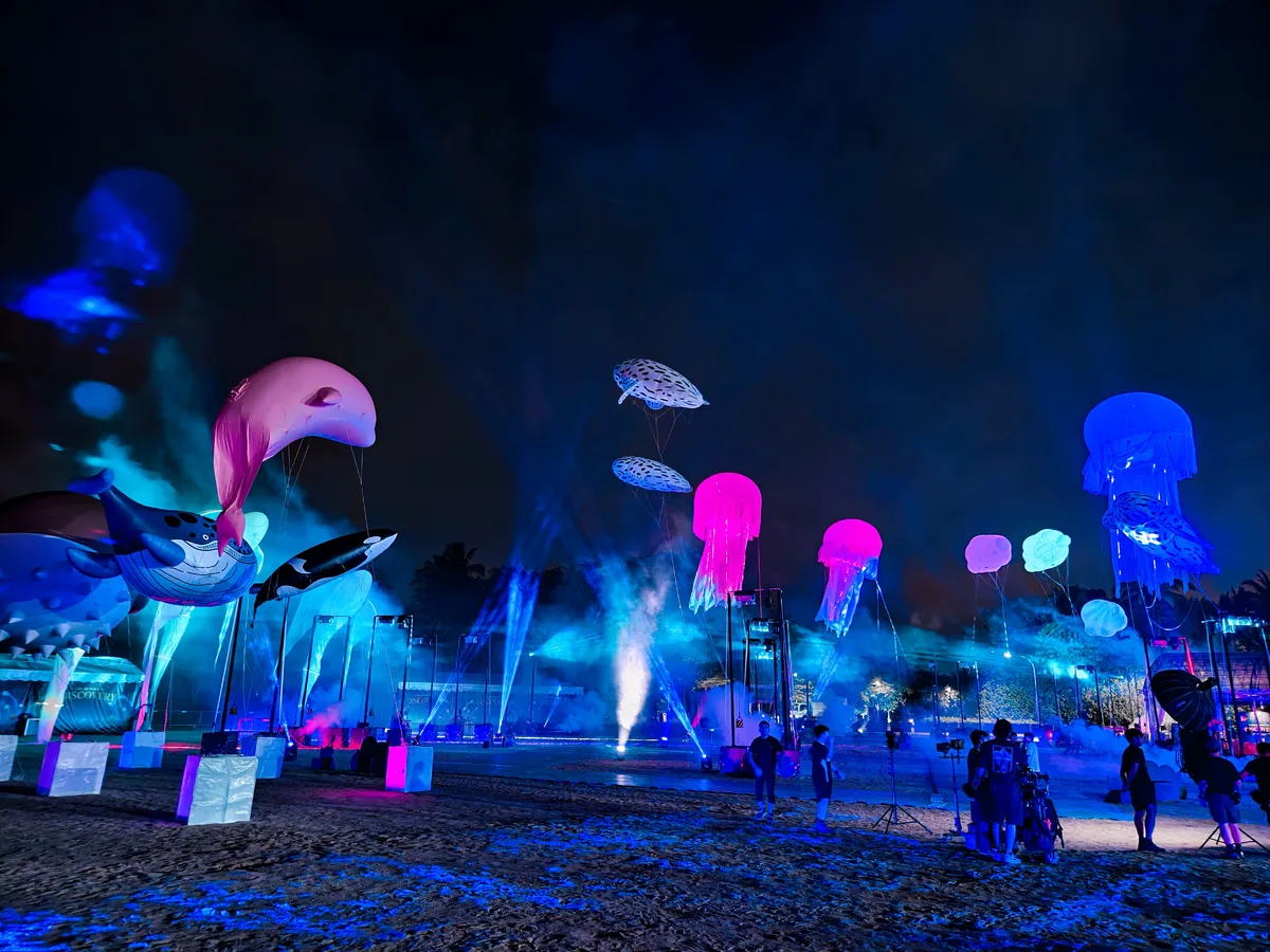 A BIG BIG WORLD Sentosa event fabrication project by ACT Creative