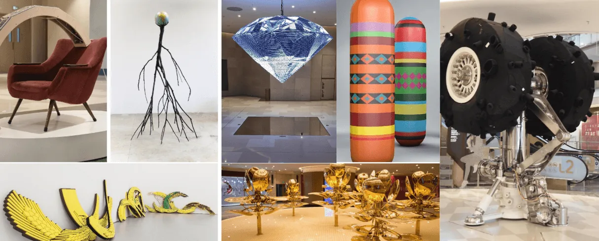 K11 Shenyang public artworks collection installed by ACT Creative