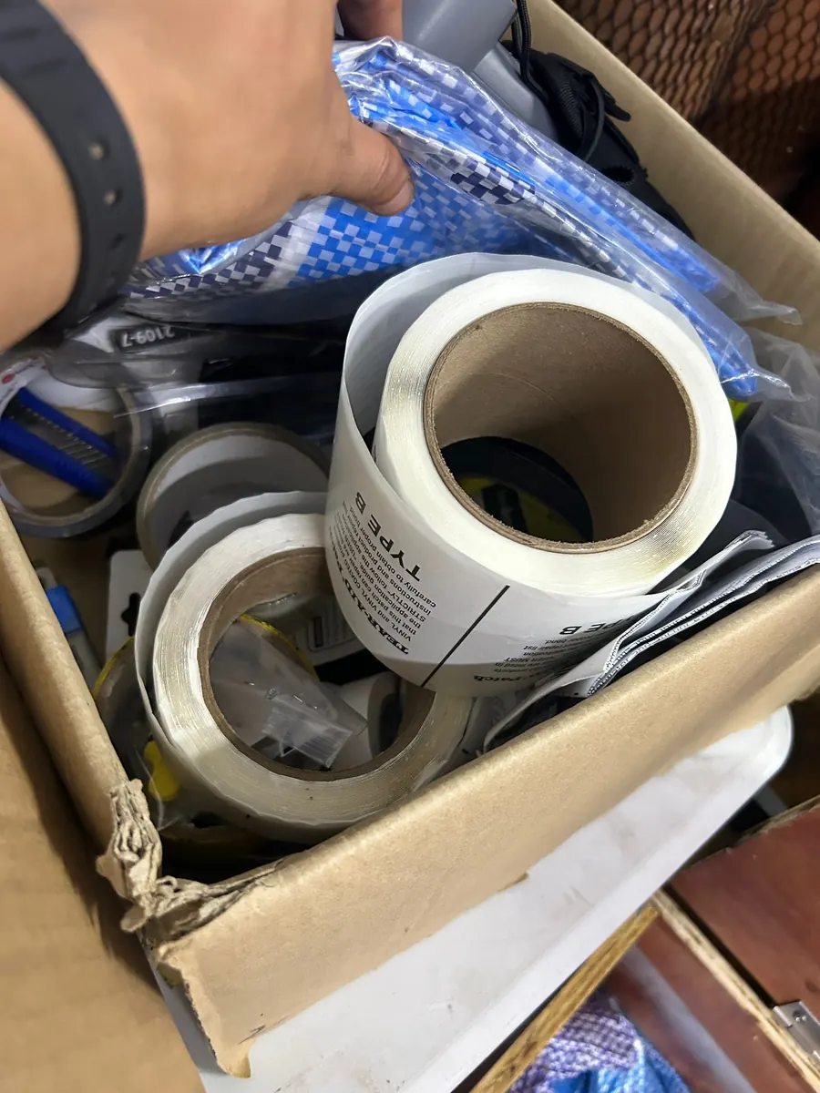 On-site repair kit for inflatable maintenance