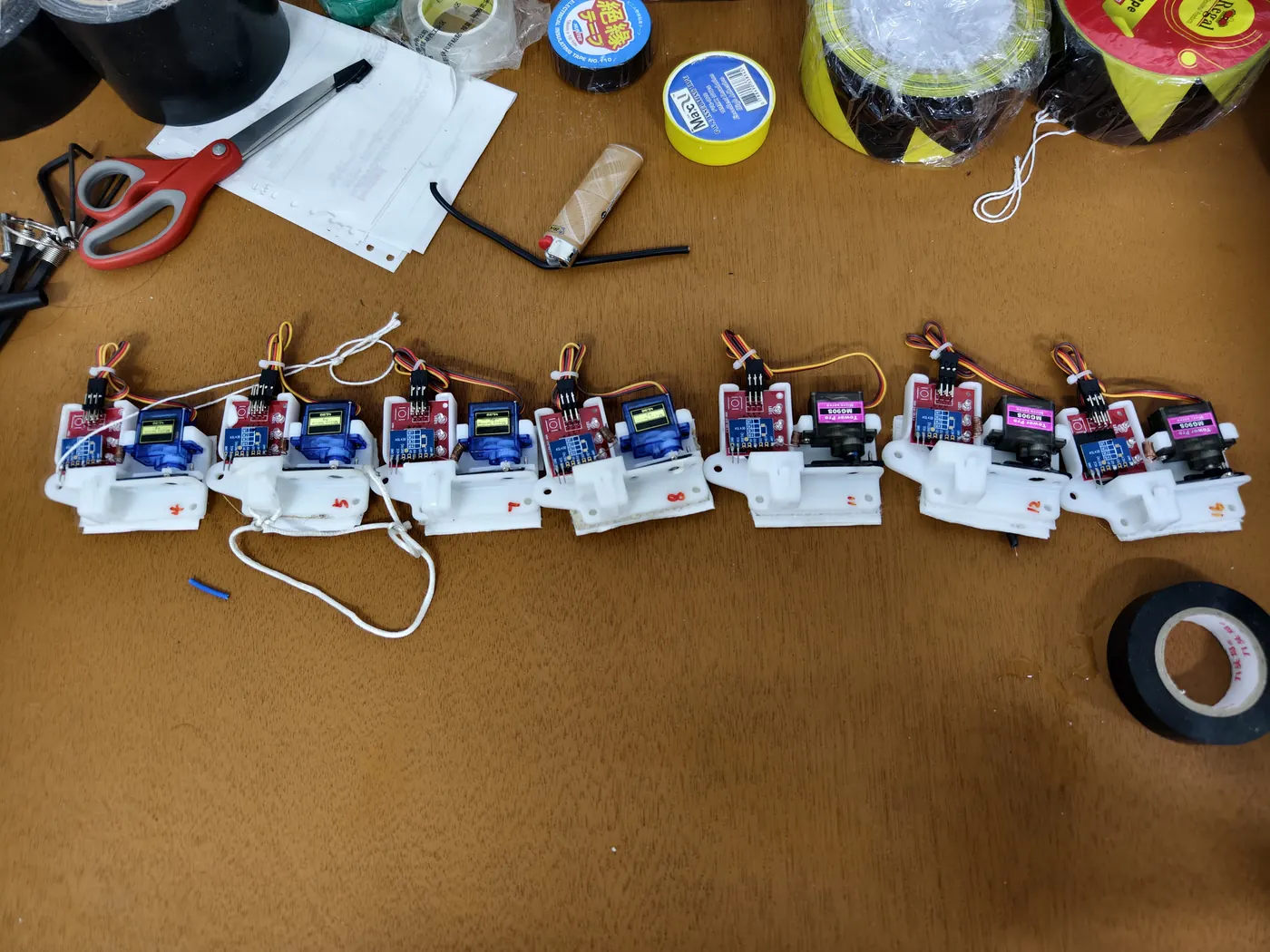 Multiple safety deflation modules prepared before deployment
