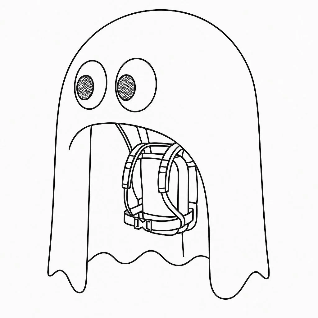 Ghost character internal frame concept