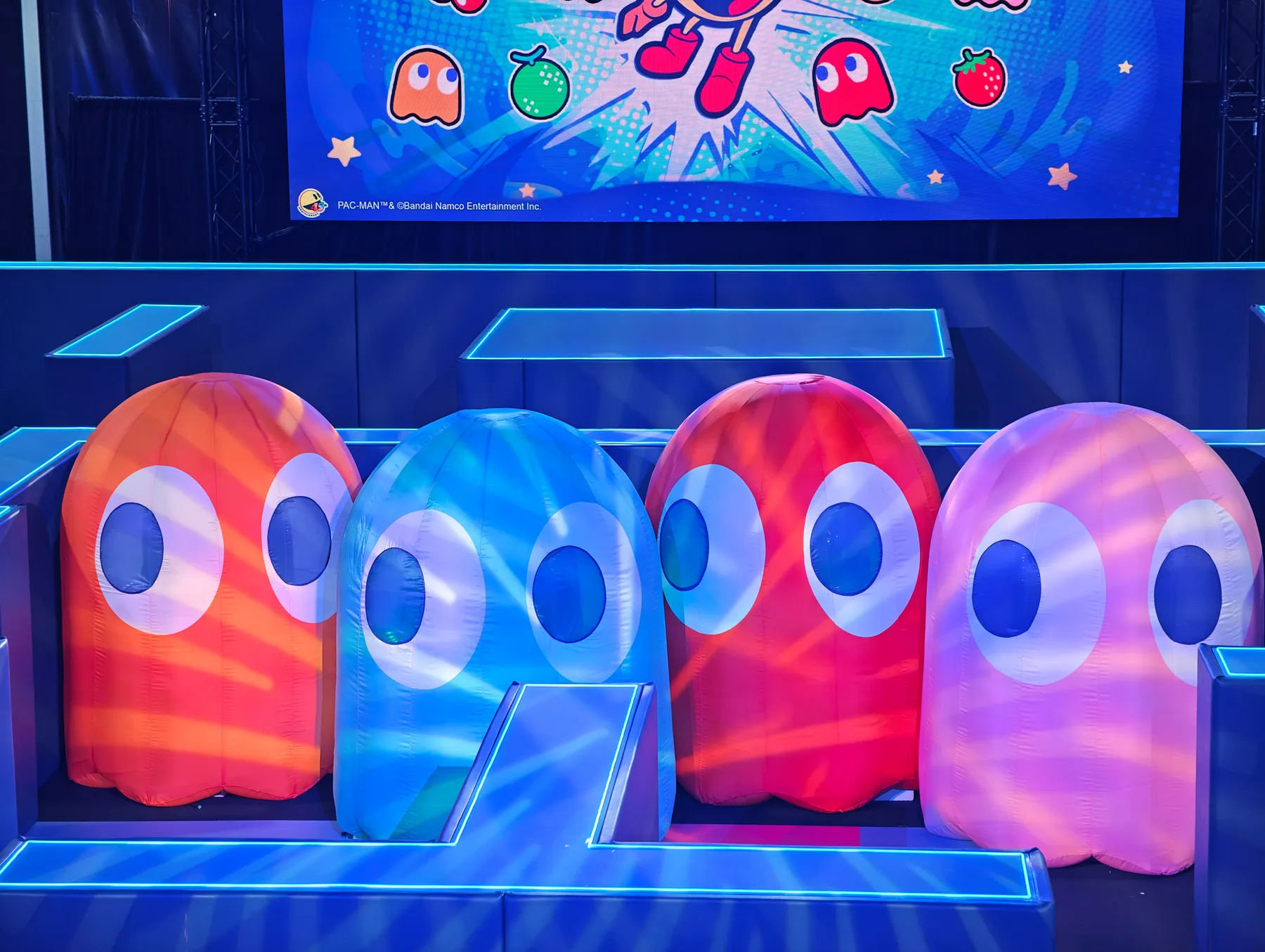 PACMAN and Friends Sentosa public activation case
