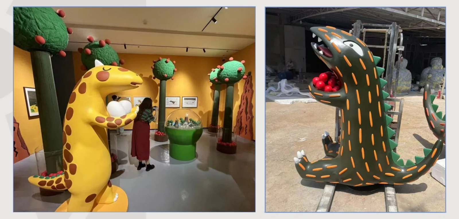 Creature Build Project sculpture fabrication reference