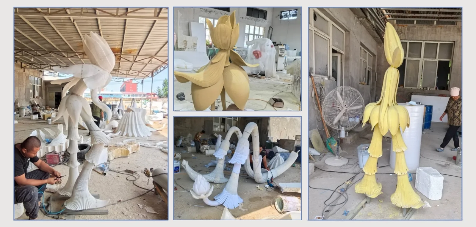 Flower Fairy sculpture fabrication reference
