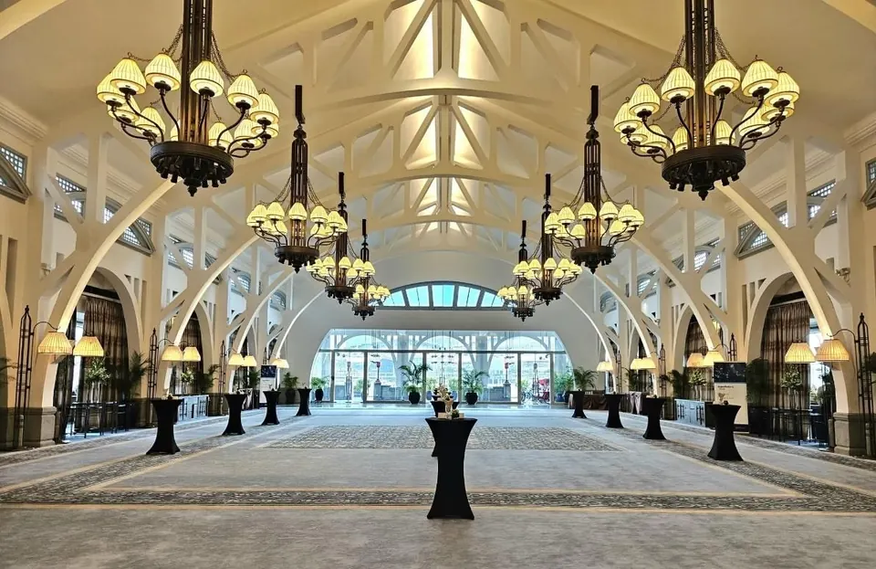 Fullerton Bay / Clifford Pier in Marina Bay, Singapore