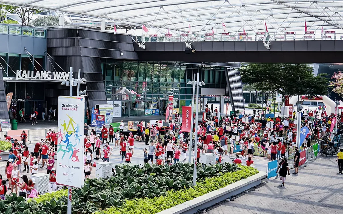 OCBC Square in Kallang / Sports Hub, Singapore