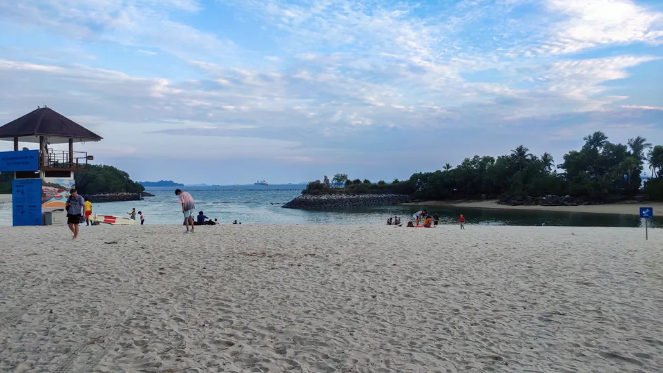Palawan Beach in Sentosa, Singapore