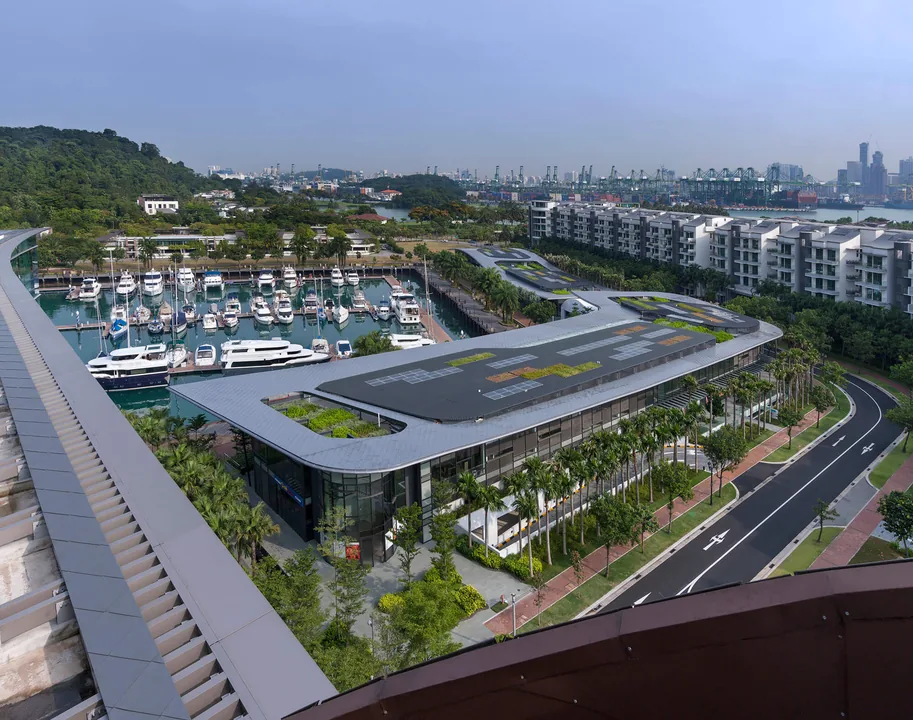 Quayside Isle in Sentosa, Singapore