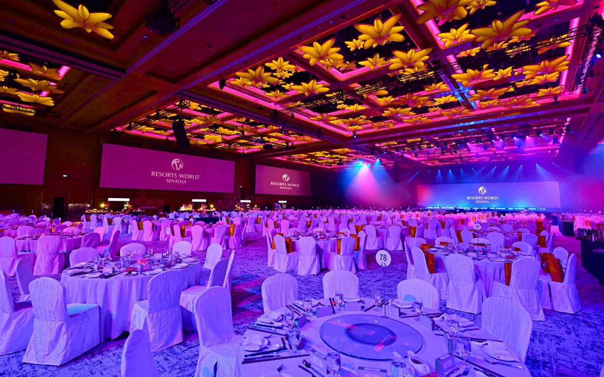 Resorts World Ballroom in Sentosa, Singapore