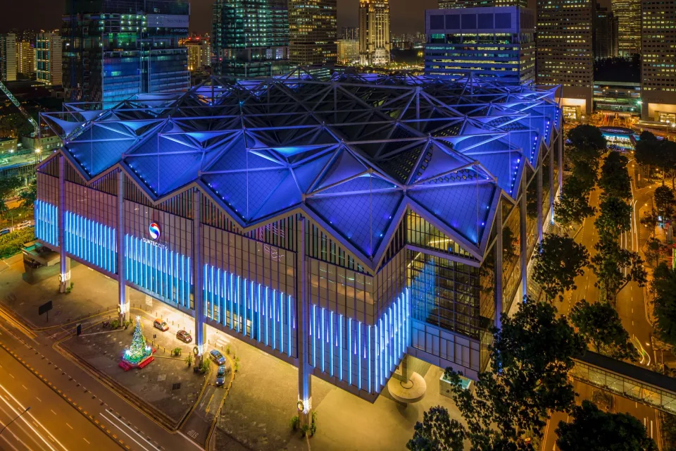 Suntec Convention Centre in Marina Bay, Singapore